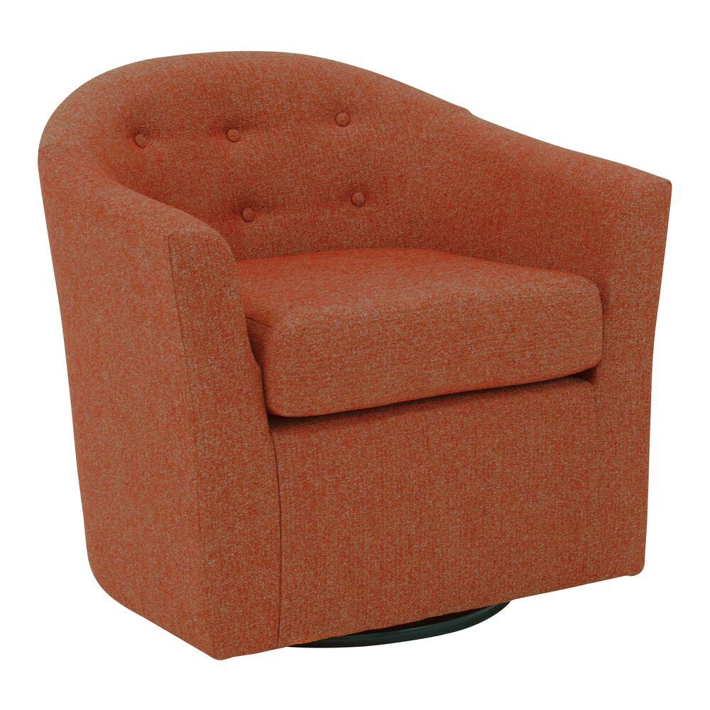 Chairs |  Tufted Upholstered Swivel Chair